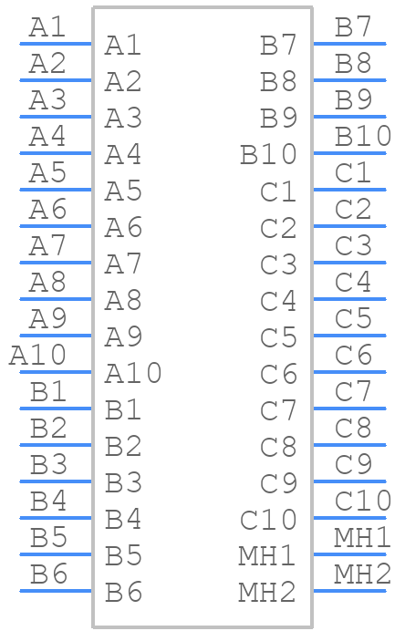 294705 - TE Connectivity - PCB symbol