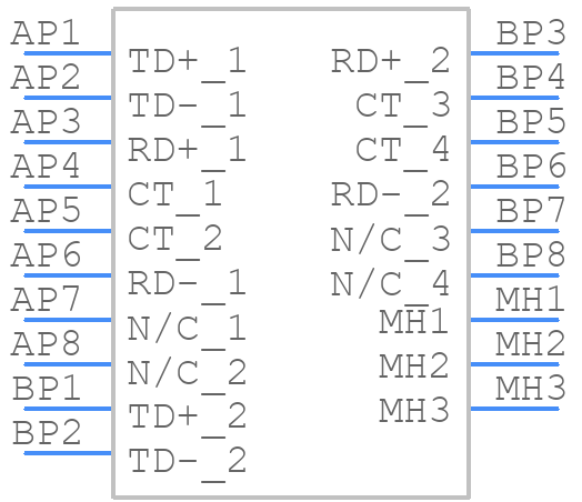 203153 - TE Connectivity - PCB symbol