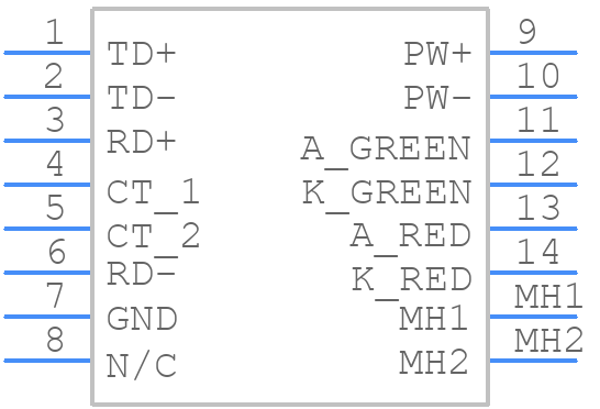 203321 - TE Connectivity - PCB symbol