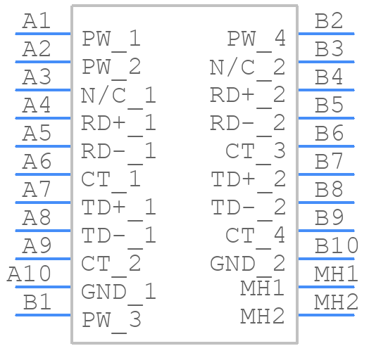 203280 - TE Connectivity - PCB symbol