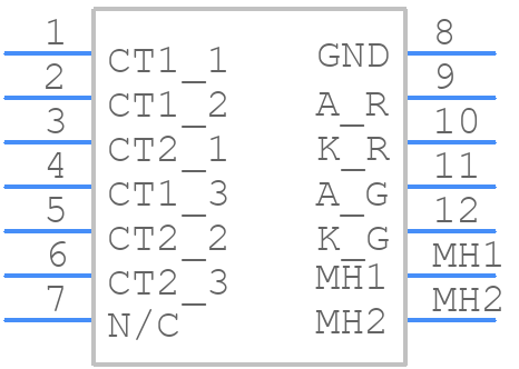 203201 - TE Connectivity - PCB symbol