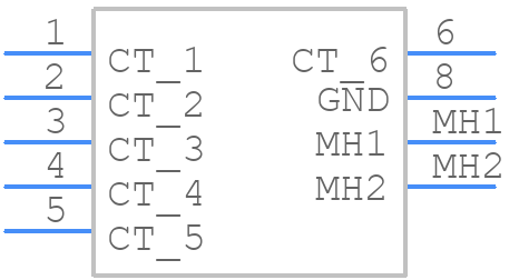 203281 - TE Connectivity - PCB symbol