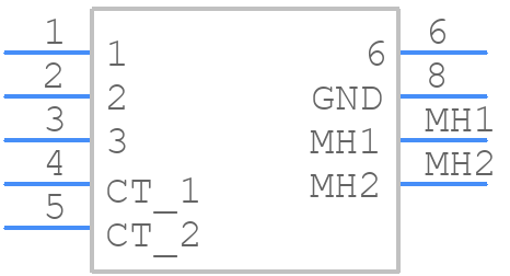 203338 - TE Connectivity - PCB symbol