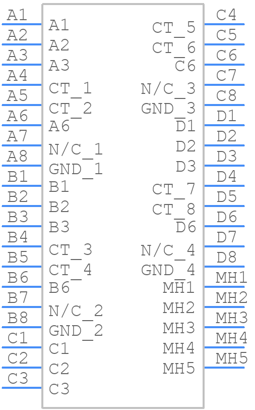 203158 - TE Connectivity - PCB symbol