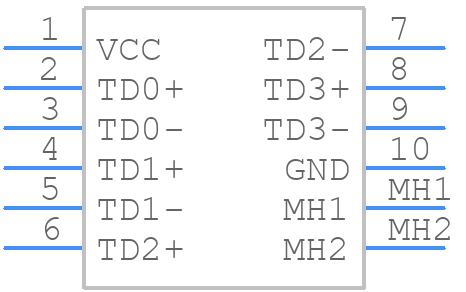 203448 - TE Connectivity - PCB symbol