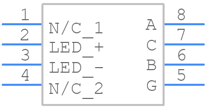 CPC1596G - LITTELFUSE - PCB symbol