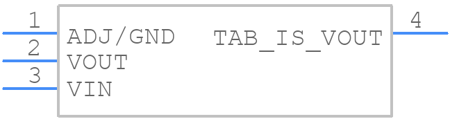 APL1117VC-TRG - Anpec Elec - PCB symbol