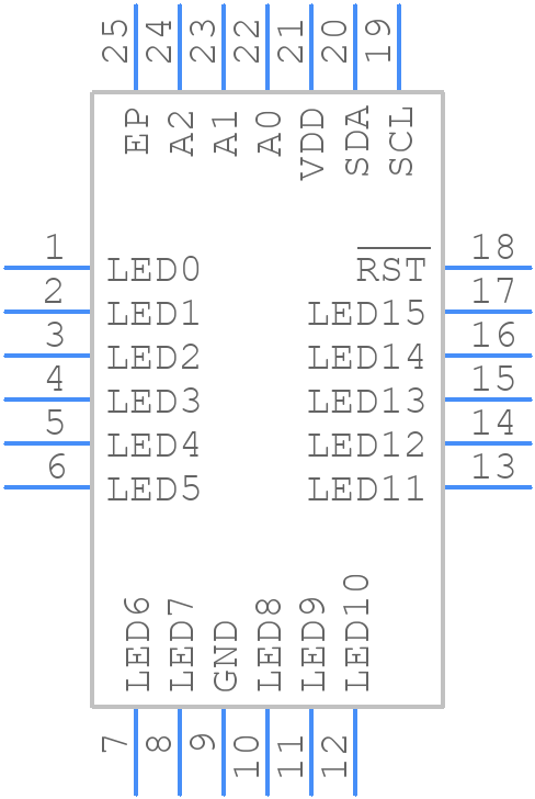 LP3943ISQ/NOPB - Texas Instruments - PCB symbol