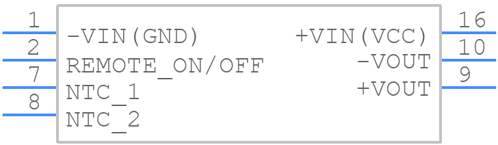 THL 3-4810WISM - Traco Power - PCB symbol