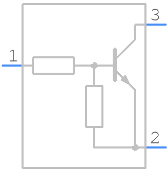 DTC044TMT2L - ROHM Semiconductor - PCB symbol