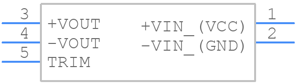 THM 30-1212 - Traco Power - PCB symbol