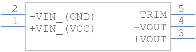 THM 30-1213 - Traco Power - PCB symbol