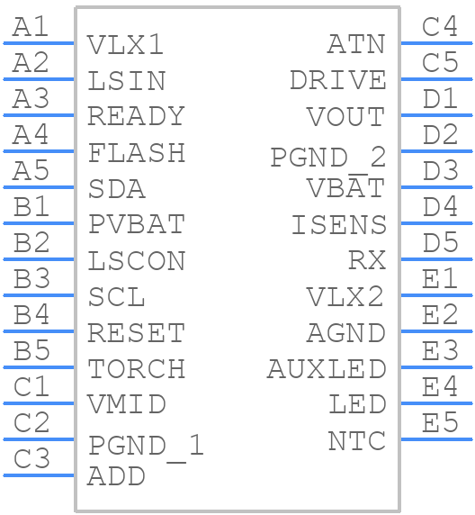 STCF04TBR - STMicroelectronics - PCB symbol