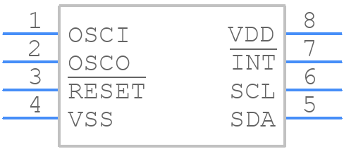 PCF8593T/1,118 - NXP - PCB symbol
