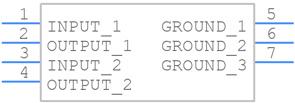 LFCN-2352+ - Mini-Circuits - PCB symbol