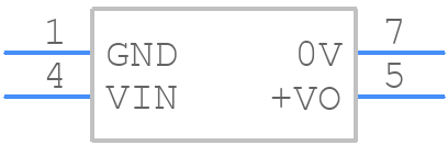 QD8A_1205S1U - Gaptec - PCB symbol