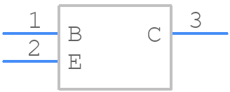 2SC4617EBTL - ROHM Semiconductor - PCB symbol