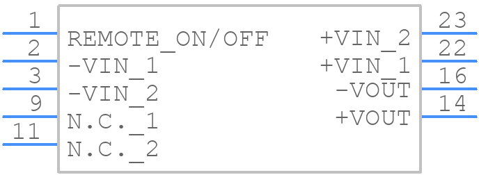 SCW20B-12 - Mean Well - PCB symbol
