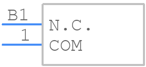 P2011BP - NKK Switches - PCB symbol