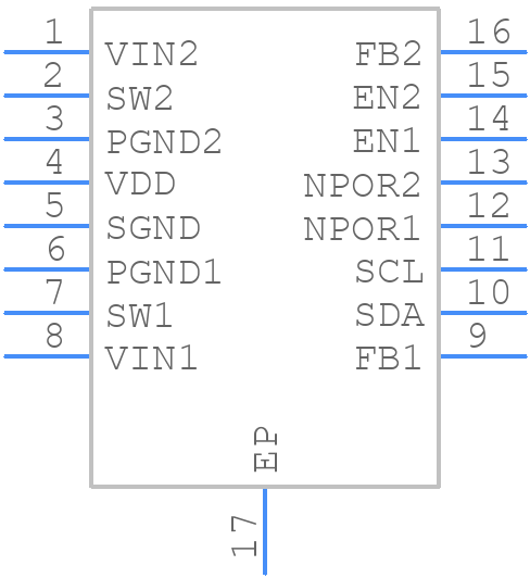 LM3370SD-4221/NOPB - Texas Instruments - PCB symbol