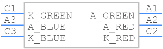 LRTBGVSG - ams OSRAM - PCB symbol