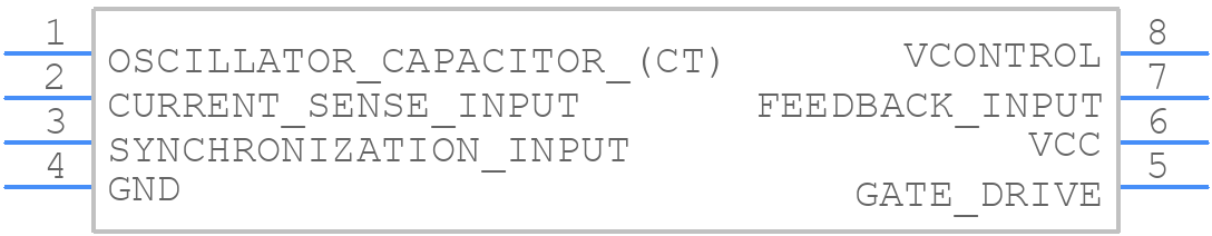 MC33260DG - onsemi - PCB symbol