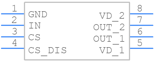 NCV84160DR2G - onsemi - PCB symbol