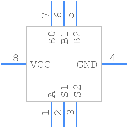 FSA3357L8X - onsemi - PCB symbol