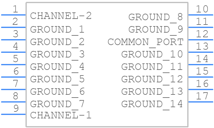 CDPL-1710A+ - Mini-Circuits - PCB symbol