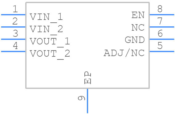 AP2318DN-1.3TRG1 - Diodes Incorporated - PCB symbol