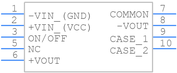 TVN 3-2421 - Traco Power - PCB symbol