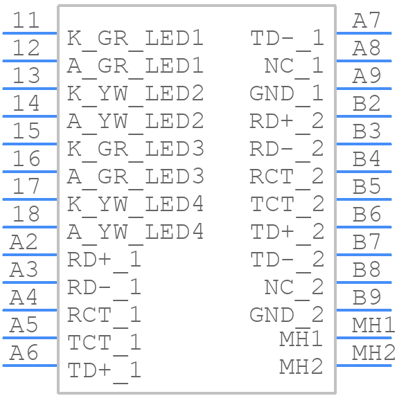 93828-3026 - Molex - PCB symbol