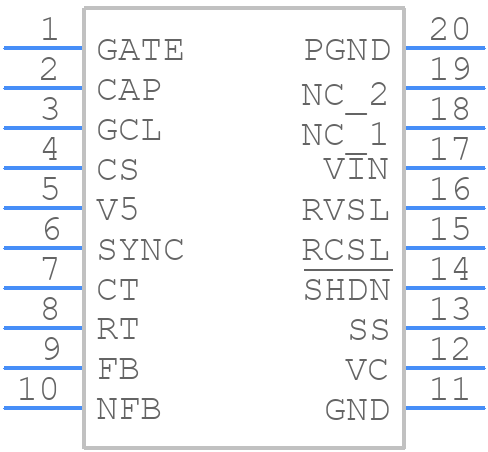 LT1738IG#PBF - Analog Devices - PCB symbol