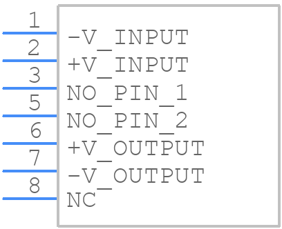 IW1212SA - XP POWER - PCB symbol