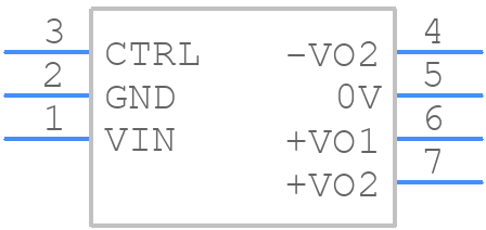PYB30-Q24-T515 - CUI Inc. - PCB symbol