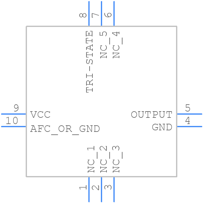 7N-26.000MBP-T - TXC CORPORATION - PCB symbol