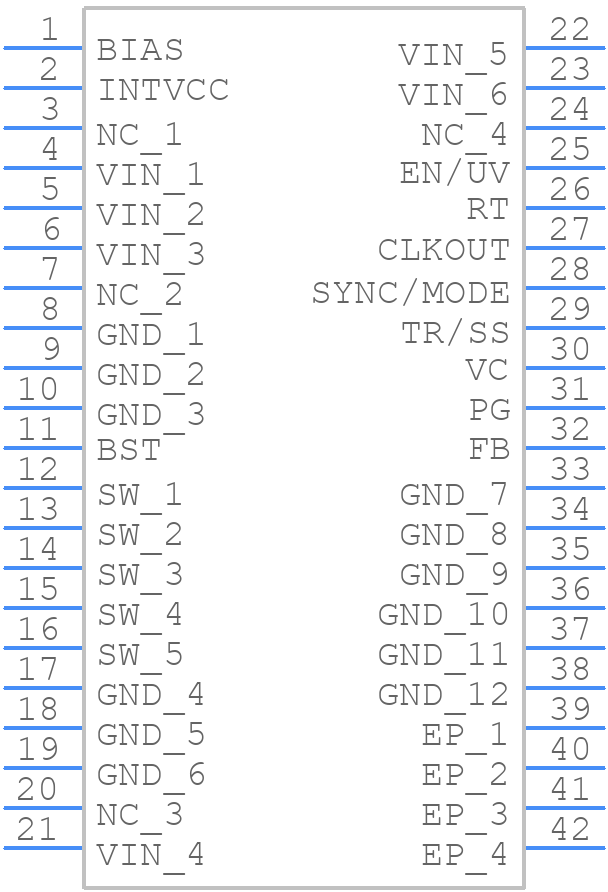 LT8646SEV#PBF - Analog Devices - PCB symbol