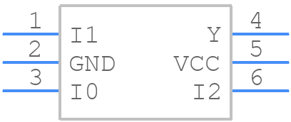 NC7SZ57L6X - onsemi - PCB symbol