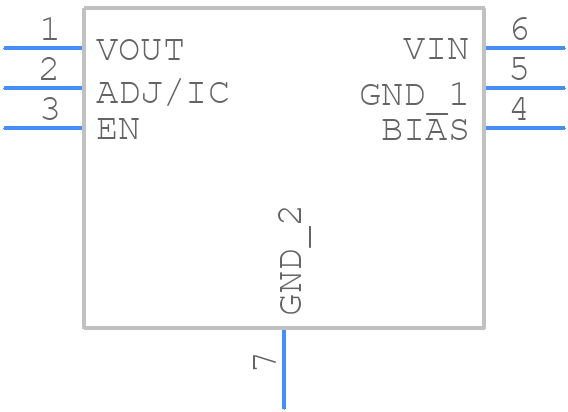 RT9081A-1BGQZA(2) - RICHTEK - PCB symbol