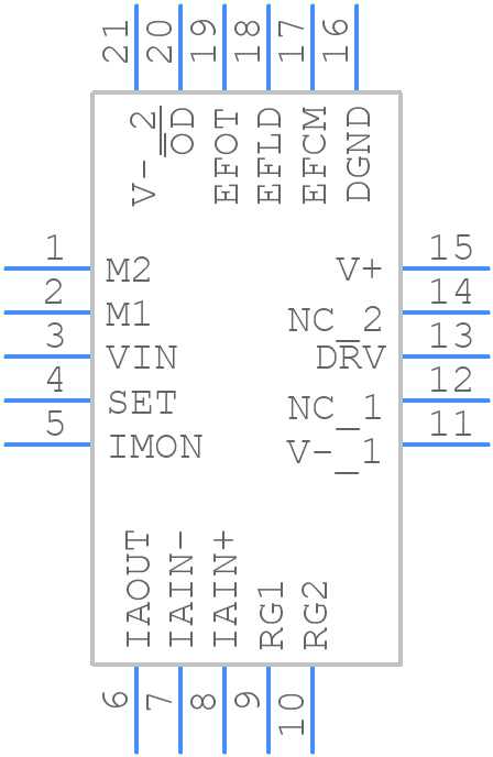 XTR300AIRGWRG4 - Texas Instruments - PCB symbol