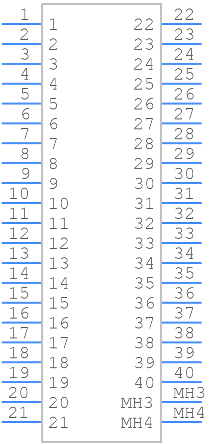 HSEC8-120-01-L-RA-TR - SAMTEC - PCB symbol