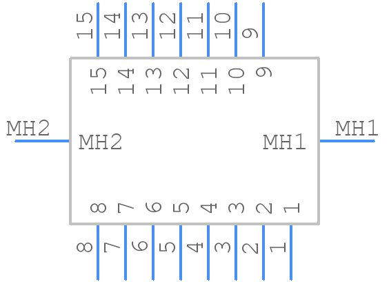 09642247222 - HARTING - PCB symbol