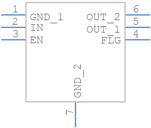 AP2141DFMG-7 - Diodes Incorporated - PCB symbol