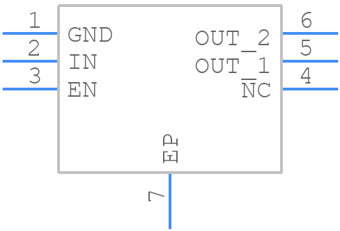 AP21410FM-7 - Diodes Incorporated - PCB symbol