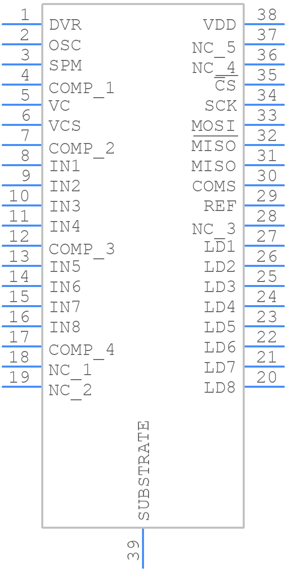 SCLT3-8BT8-TR - STMicroelectronics - PCB symbol