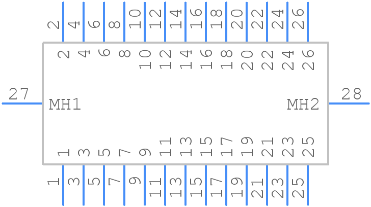 XG4A2632 - OMRON Electronics - PCB symbol