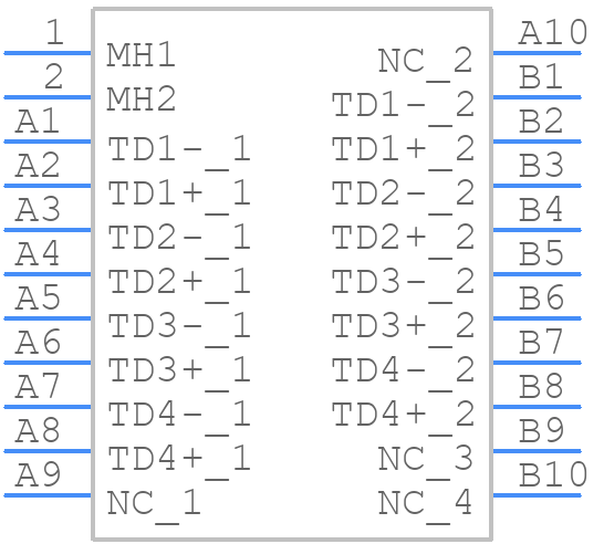 5-2301996-3 - TE Connectivity - PCB symbol