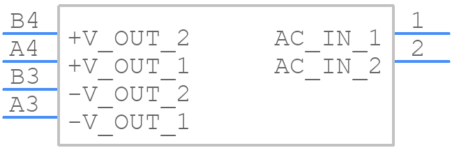 TMT 50124 - Traco Power - PCB symbol
