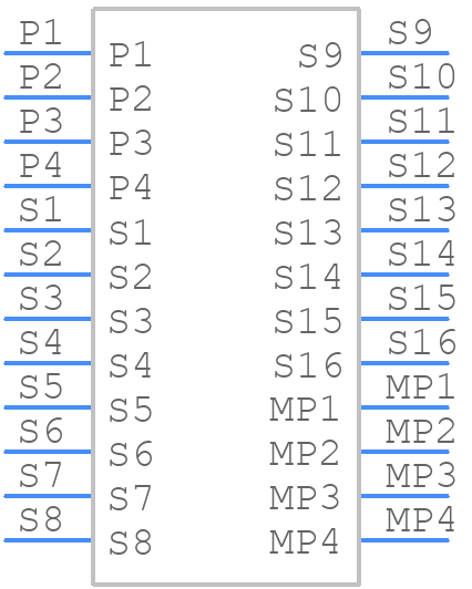 15754162601000 - HARTING - PCB symbol