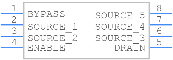 TNY255GN-TL - Power Integrations - PCB symbol